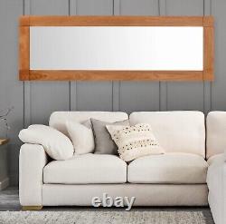 Oak Furniture Land Serena Natural Light Contemporary 1800MM X 600MM Wall Mirror
