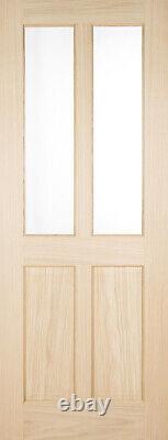 Oak Maidenborough 2 Light Unglazed FD30 Fire? Door 44mm