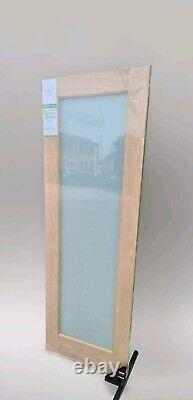 Oak Pattern 10 / Mexicano 1 Light Internal Door Obscure Glazed / Satin / Frosted