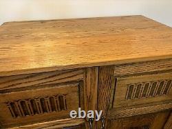 Oak Sideboard Solid OAK Wood By WEBBER. 87x81x50