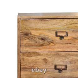 Oak-ish Filing Cabinet Solid Wood