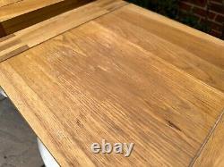 Pair of Oak Furnitureland Alto Natural Solid Oak Bedside Tables Good Condition