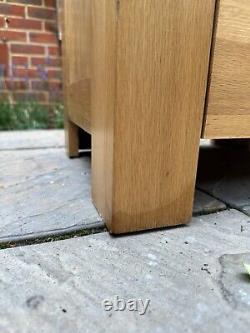 Pair of Oak Furnitureland Alto Natural Solid Oak Bedside Tables Good Condition