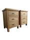 Pair Of Bedsides, 3 Drawer Bedsides, Bedside Table, Bedside, Nightstand, Locker