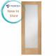 Pattern 10 1 Light Oak Clear Safety Glass Internal Door Up To 12mm Trim