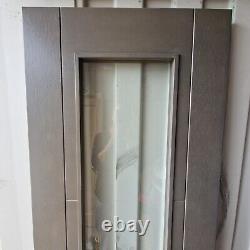 Pollino Grey 1-Light Clear Glazed Internal Door Very Slight Second RRP £256