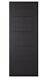 Premium Black Ash Laminated Vancouver 5p Style Internal Solid Core Door 44mmfd30
