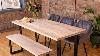 Premium Solid Oak Dining Table White Oak