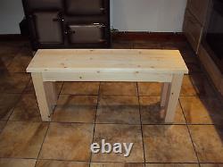 Quality Wooden Handmade kitchen-Dining-utility Bench Sturdy And Solid 3FT