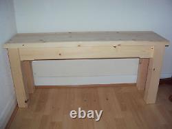 Quality Wooden Handmade kitchen-Dining-utility Bench Sturdy And Solid 4FT