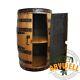 Recycled Solid Oak Whisky Barrel Drinks Cabinet-bar-display Unit Handmade