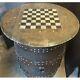 Recycled Solid Oak Whisky Barrel Drinks Cabinet Caskbrodie Balmoral Chess Board