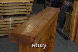 Rustic Freestanding Solid Oak Shelving Unit Rustic Furniture