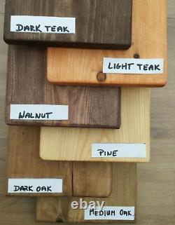 Rustic Industrial Wooden Scaffold Board Shelves +2 Brackets/4.4