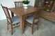 Set Of Extending Dining Table And 4 Wooden Chairs Strong, Solid, Oak Stirling Ma