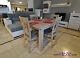 Set Of Extending Dining Table Sonoma And 4 Solid Wood Chairs Small & Great! Kam03