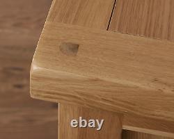 Sideboard Cabinet Cupboard Oak Solid 2 Door 2 Drawer in Chunky Harrogate Natural