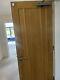 Solid Oak Fire Internal Door Lpd Mexicano Style (210cm H X 77cm W X 4.5cmd)