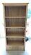 Solid Oak Tall Freestanding X3 Shelf Bookcase With Drawers Flawless Condition