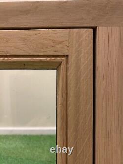 Solid Oak Window Handcrafted Rustic European Oak 600mm x 600mm Shepherds Hut