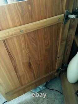 Solid Oak Wood Sideboard Lounge 2 Door 3 Drawer