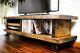 Solid Wood Rustic Handmade Pine Blissford Tv Unit/stand, Finished In Chunky Oak