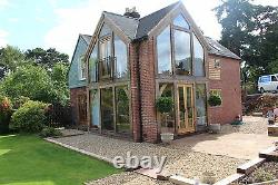 Solid oak conservatory/ orangery/ garden room / extra space/ room/ triple glass