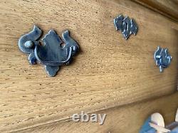 Superb Georgian Antique Style Large Solid Oak Console Hall Table Dresser base