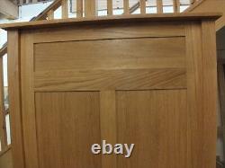 Tall Hall/ Monks Bench 100% Solid Oak Hand Made Various Sizes & Colours Bespoke