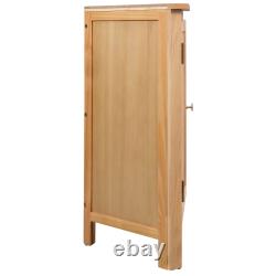 VidaXL Corner Cabinet 59x45x80 cm Solid Oak Wood