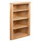 Vidaxl Corner Shelf 59x36x100 Cm Solid Oak Wood