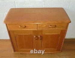 Vintage Retro MID Century Priory Oak Sideboard With Drawers & Cupboards