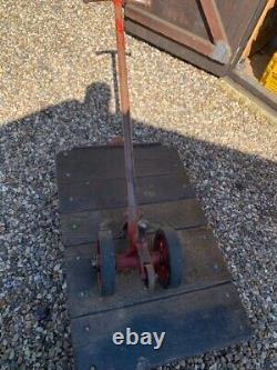 Vintage Willmot Trucks Trolley Railway Trolley / Tug Lift / No 259