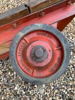 Vintage Willmot Trucks Trolley Railway Trolley / Tug Lift / No 259