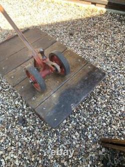 Vintage Willmot Trucks Trolley Railway Trolley / Tug Lift / No 259