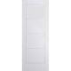 White Smooth Moulded Ladder Style Fire Internal Door 44mm Fd30 + Uk Delivery
