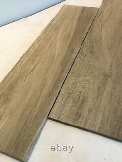 Wood effect Italian porcelain planks tiles Oak 15x60cm R11 CLEARANCE