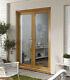 Wooden Timber Oak French Doors Patio External Glazed Oakfold 1490x2090mm