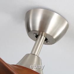 42/52 Ventilateur de plafond Lustre en cristal Lumière de plafond Télécommande 3/5 Vitesse