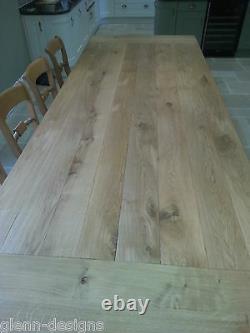 8,10,12,14,16+seater, Extending, Solid Oak, Monks Refectory Dining Table, M-t-m