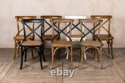 Bentwood Dining Chairs Oak Wooden Chairs Cross Back Dining Chairs