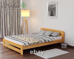 Cadre de lit NODAX Pine Super King Size 6ft avec option de tiroir de lit inférieur ONE