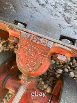 Chariot ferroviaire / Remorque de camions Vintage Willmot / Élévateur de remorquage / No 259