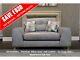 Cricket Ii New Silver Grey' Soft Leather Xl Snoug Chaise + Pieds De Chêne Weathered