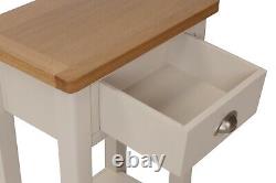 Dovedale Truffle Table Téléphone Gris / Modern Hallway Console Table / Cabinet