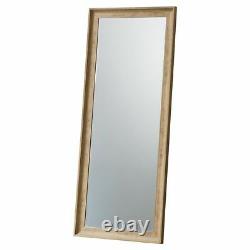 Fraser Leaner Full Length Plancher Mirror Mur Suspendu Effet Oak 60x25 152 X 63cm