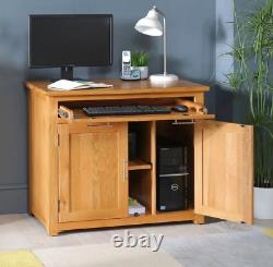 London Solid Oak Hideaway Home Office Computer Desk Royaume-uni46