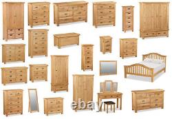 Oakvale Double Desk / Solid Wood Home Office Desk / Unité De Stockage Informatique