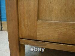 Prochain Solide Oak Wood Wide 3 Drawer Sideboard H81 W150 D45cm- Autres Points Inscrits