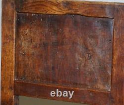 Six Très Rares Chaises À Manger Burr Oak Des Années 1930 Restaurées Robert Mouseman Thompson 6